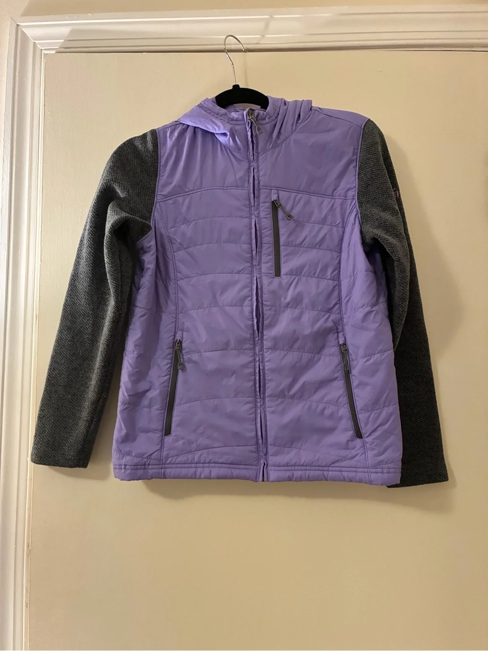 REI Lavender Hybrid Quilted Jacket